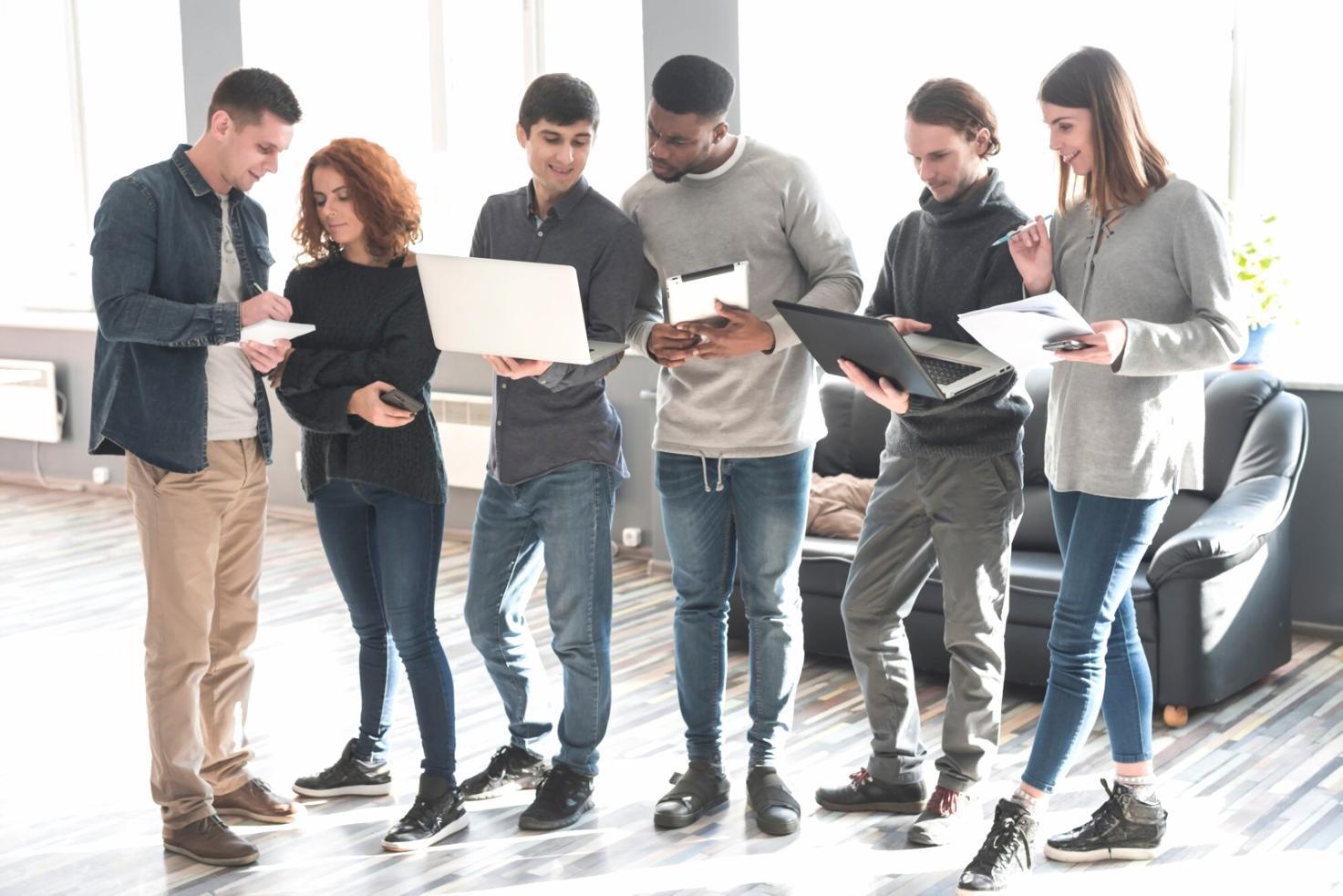 Task management application interface with drag-and-drop functionality